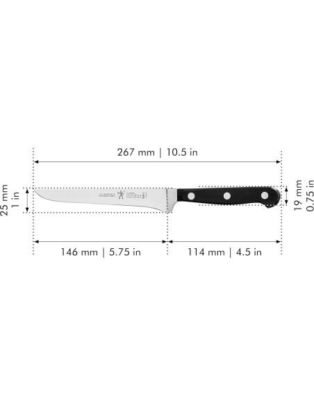 Cuchillo Deshuesar HENCKELS Classic 13.97 cm Acero Inoxidable