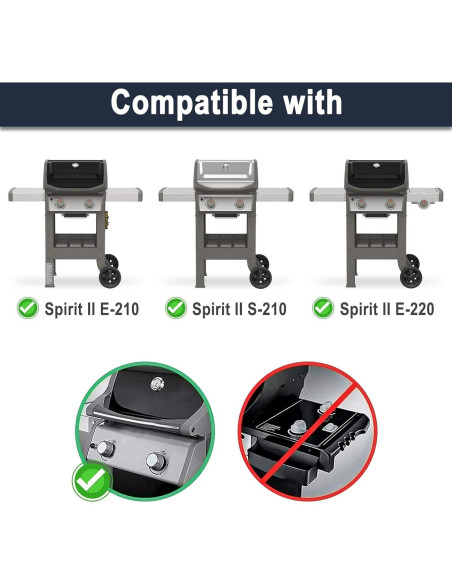 Barras Saborizadoras X Home para Parrilla Weber Spirit II E-210 Barras Saborizadoras X Home para Parrilla Weber Spirit II E-210