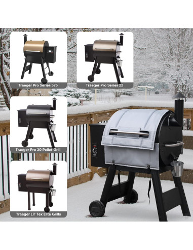 Manta de Aislamiento Stanbroil para Parrillas Traeger Pro 575