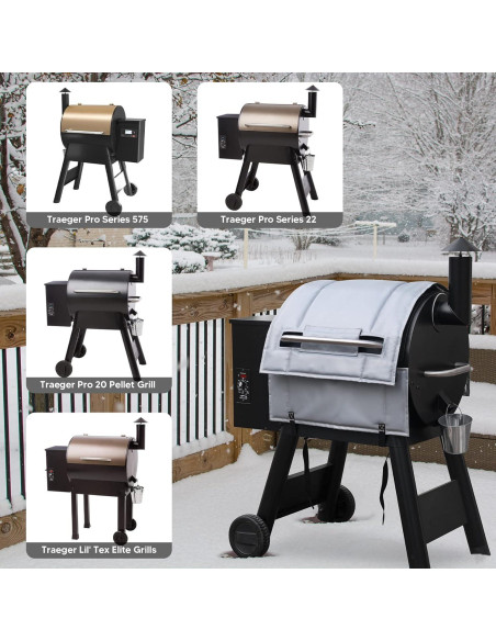 Manta de Aislamiento Stanbroil para Parrillas Traeger Pro 575