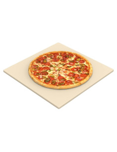 Piedra para Hornear Pizza Cuadrada BMMXBI 33.5 cm Cerámica