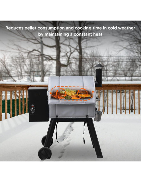 Manta de Aislamiento Stanbroil para Parrillas Traeger Pro 575