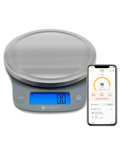 Balanza de Cocina Digital Etekcity 5000g Bluetooth Acero Inoxidable