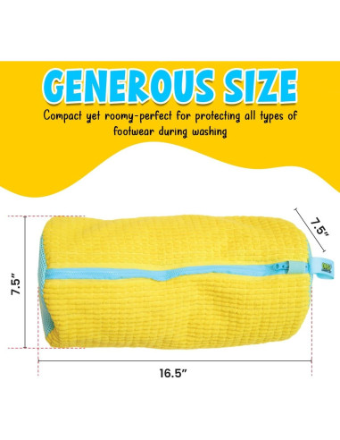 Bolsa de Lavado de Zapatos Ohhmycart 2 Piezas Microfibra