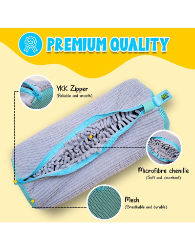 Bolsa de Lavado de Zapatos Ohhmycart 2 Piezas Microfibra