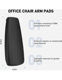 Almohadillas de Reposabrazos Herman Miller Embody SINOLUXE - Ergonomía y Comodidad 2