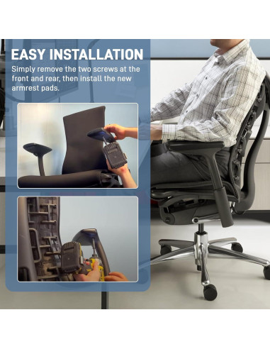 Almohadillas de Reposabrazos Herman Miller Embody SINOLUXE - Ergonomía y Comodidad