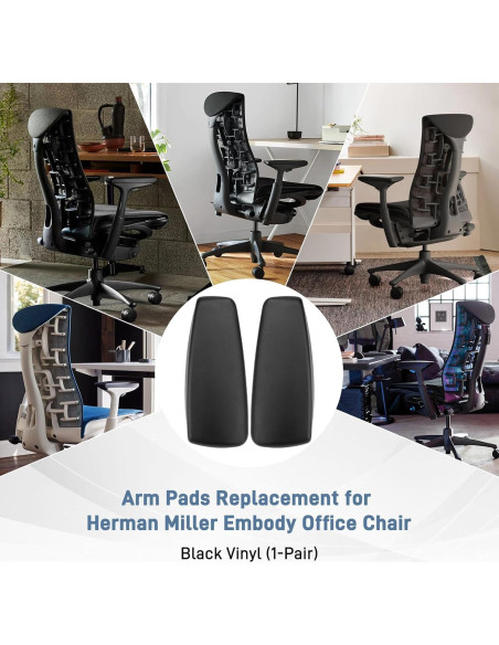 Almohadillas de Reposabrazos Herman Miller Embody SINOLUXE - Ergonomía y Comodidad