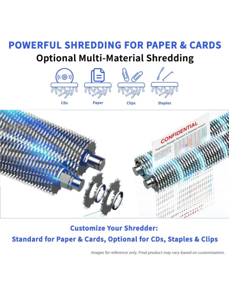 BONSAII Trituradora C209-C Automática 110 Hojas 22.7L
