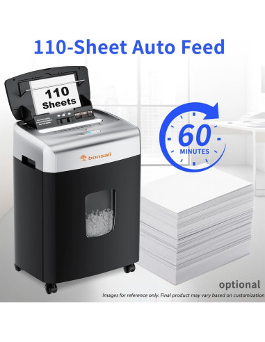 BONSAII Trituradora C209-C Automática 110 Hojas 22.7L