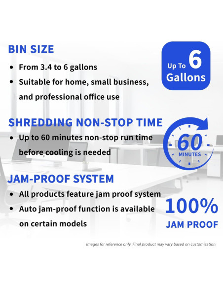 BONSAII Trituradora C209-C Automática 110 Hojas 22.7L