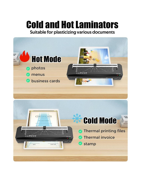 Laminadora A3 LADISHAN con Cortadora y 50 Hojas, 1.42 kg