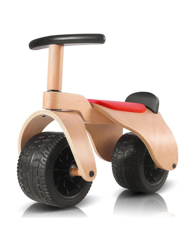 Bicicleta de Equilibrio de Madera KRIDDO para Bebés 1-3 Años
