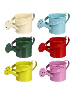 6 Regaderas para Niños de Hierro Coloridas 0.49 kg