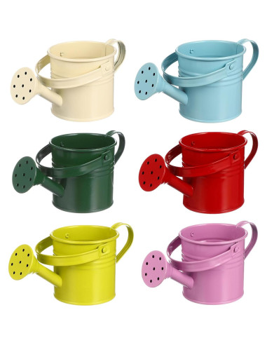 6 Regaderas para Niños de Hierro Coloridas 0.49 kg