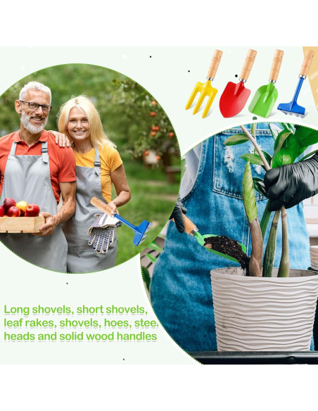 16 Piezas Herramientas de Jardinería para Niños Motionchic