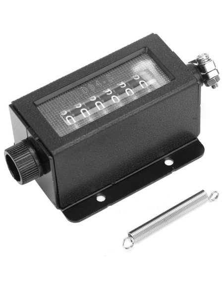 Contador Manual Mecánico D94-S 6 Dígitos Reiniciable