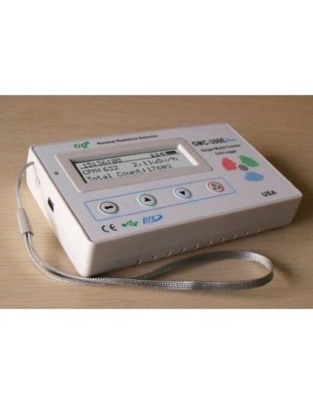 Contador Geiger GQ GMC-300E Plus para Radiación Nuclear