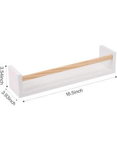 Estanterías Flotantes Fixwal de Madera para Niños - Juego de 3 2