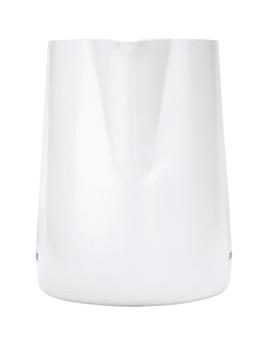 Jarra de Leche Normcore Sin Asa 600 ml - Acero Inoxidable Blanco