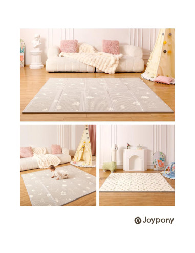 Alfombra de Juego JoyPony 200x180 cm Antideslizante Impermeable