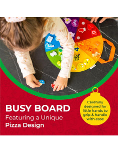 Tablero Sensorial Montessori STEAMFLO para Niños 3 a 6 Años 2