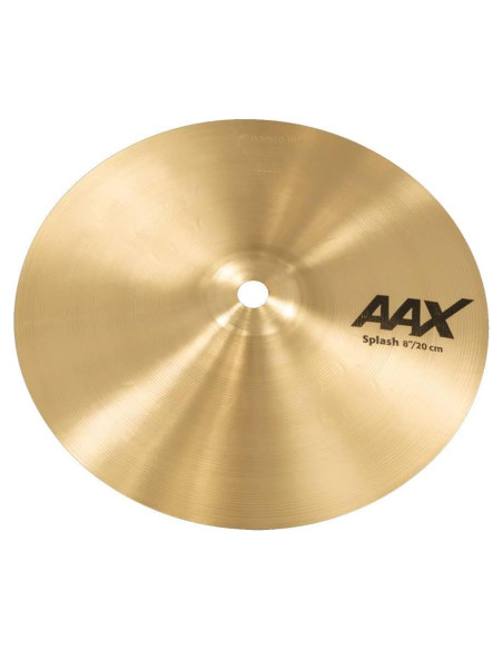 Plato Splash Sabian AAX 20.32 cm Bronce 5.6 oz
