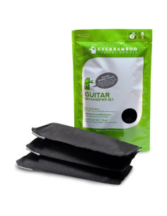 Juego de bolsas deshumidificadoras Ever Bamboo para guitarra