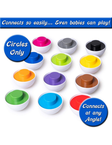 Juguete de Aprendizaje Driddle - Huevos de Colores para Niños