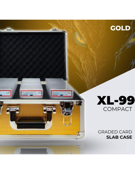 Caja de Almacenamiento de Metal Dragonscale XL-99 para 99 Tarjetas