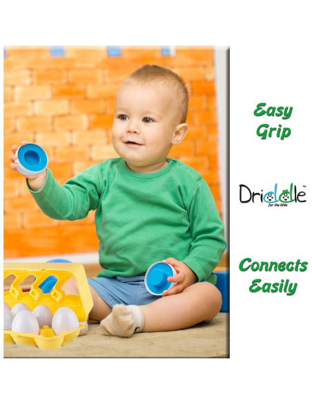 Juguete de Aprendizaje Driddle - Huevos de Colores para Niños