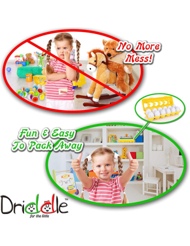 Juguete de Aprendizaje Driddle - Huevos de Colores para Niños