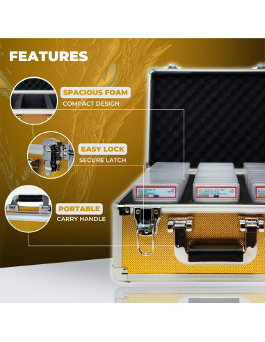 Caja de Almacenamiento de Metal Dragonscale XL-99 para 99 Tarjetas