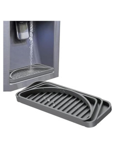 Bandeja de Goteo de Silicona Gris para Dispensador de Agua