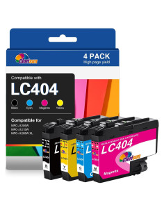 Cartuchos de tinta Clorisun LC404 compatibles para Brother MFC-J