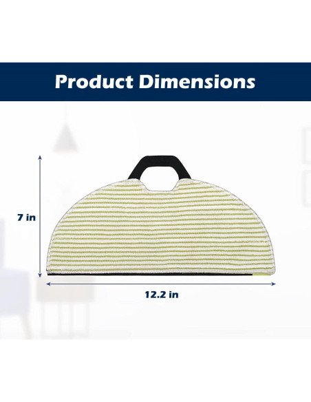 Almohadillas de trapeador reutilizables Goodsby para Shark AI Ultra 2 en 1 - 2 Paquete