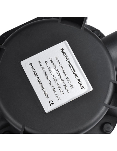 Bomba de Achique Manual NovelBee 720GPH Autocebante 272.5 L/h