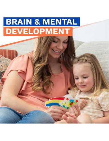 Paquete de 2 Juguetes Sensoriales de Clasificación de Color - Early Explorer Toys