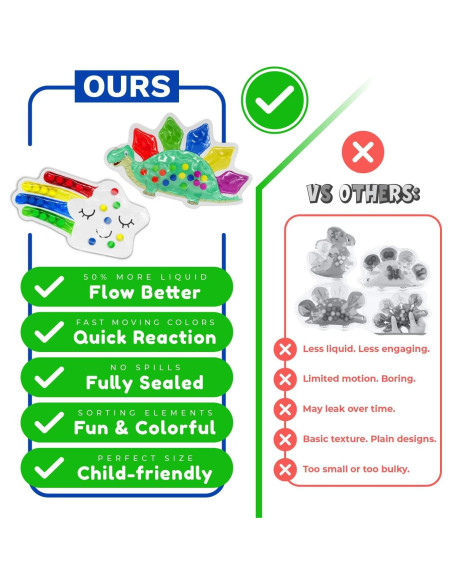 Paquete de 2 Juguetes Sensoriales de Clasificación de Color - Early Explorer Toys