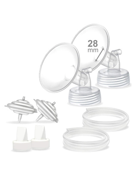 Partes de bomba Maymom compatibles Ameda MYA 28 mm kit