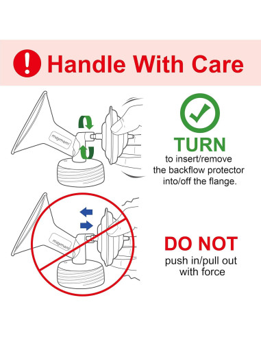 Partes de bomba Maymom compatibles Ameda MYA 28 mm kit