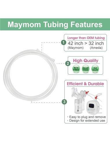 Partes de bomba Maymom compatibles Ameda MYA 28 mm kit