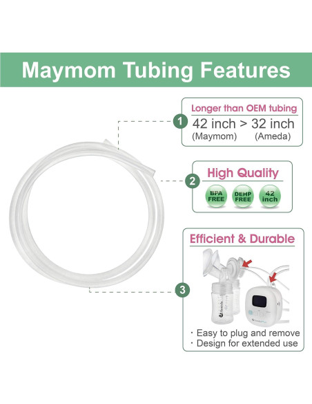 Partes de bomba Maymom compatibles Ameda MYA 28 mm kit