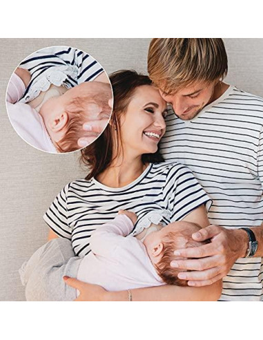 12 Protectores de Pezón Nuanchu para Lactancia 20 mm Silicona