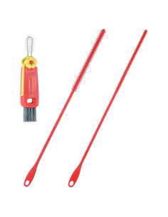 Juego de 3 Cepillos Limpiadores de Pajitas YBEATY 6mm 8mm