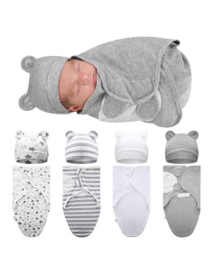 Manta Envueltos para Prematuros Buryeah con Sombrero 1.4-3.2 Kg