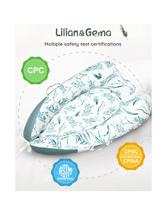 Cuna para Bebé Lilian&Gema Nido Suave 0-24 Meses Lavable 2