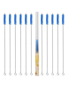 Juego de 12 cepillos limpiadores de popotes LIFEHIM 30.48 cm