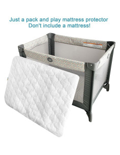 Protector de Colchón Bamuho Algodón 100% para Pack n Play 2