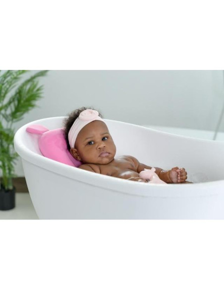 Almohada de Soporte para Baño Babu Baby Rosa Baya Ergonómica